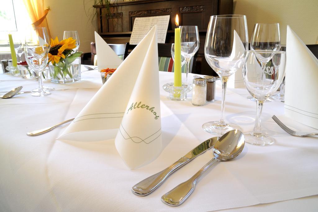 Land-gut-Hotel Allerhof Frankenfeld Eksteriør billede